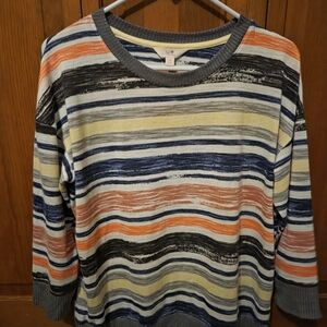 Striped Multicolor Women's Top